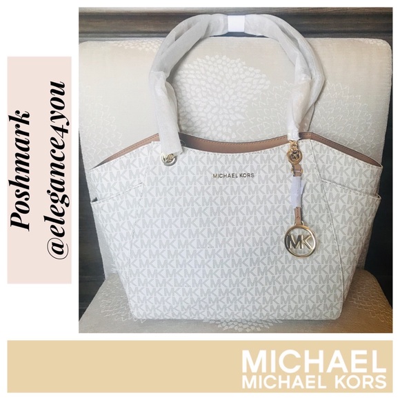 ✨MICHAEL KORS✨Authentic Vanilla Handbag NWT - Picture 1 of 11